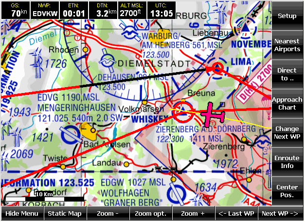 ICAO Karte