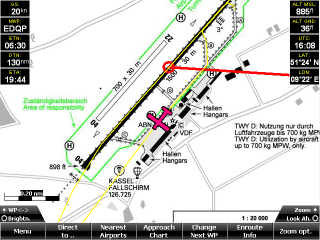 Flugplatzkarte